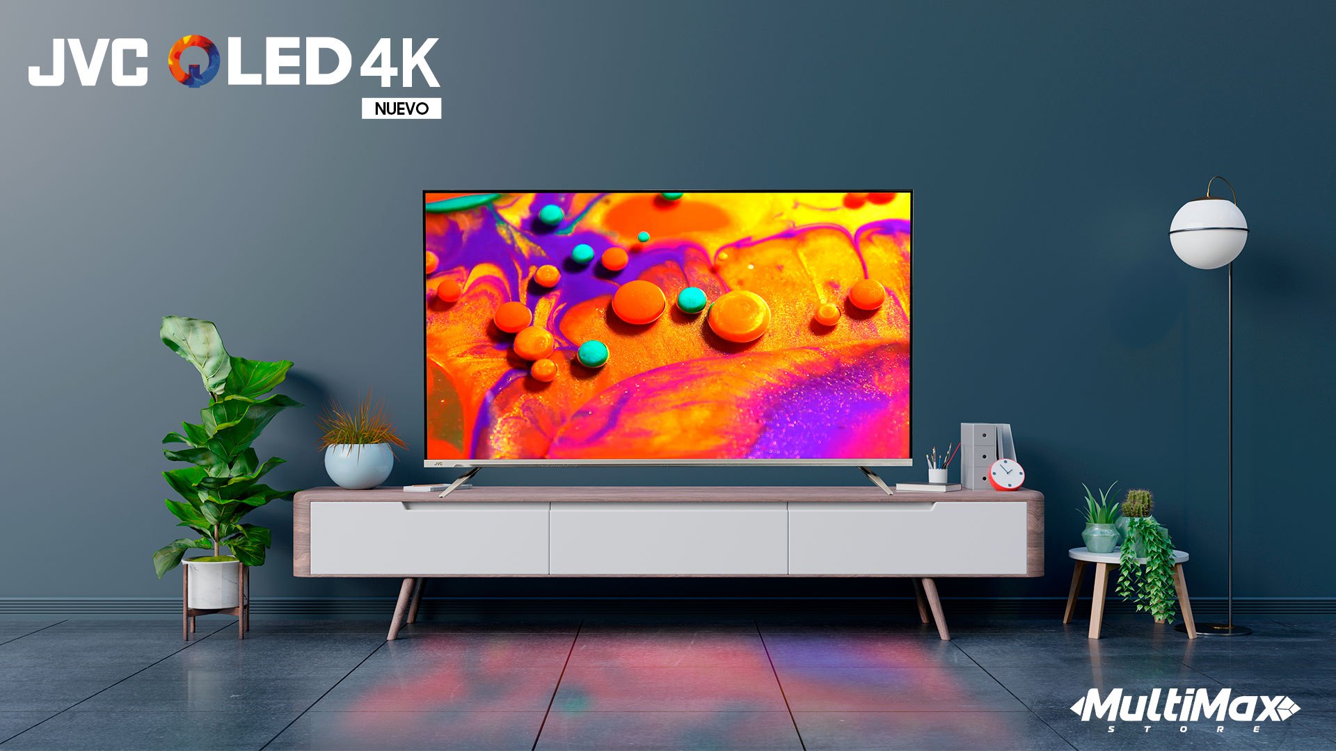 Nuevo JVC QLED 4K se apodera del mercado venezolano con MultiMax
