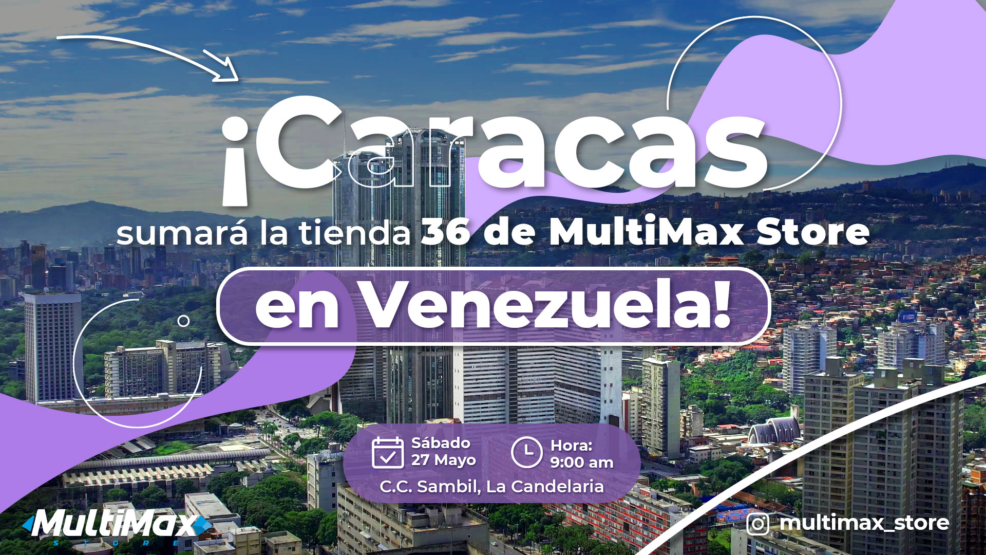 ¡Caracas será testigo de una nueva inauguración de MultiMax!