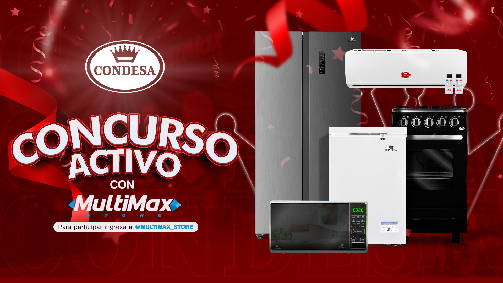 En esta temporada navideña participa en el Concurso Activo de Condesa junto a MultiMax
