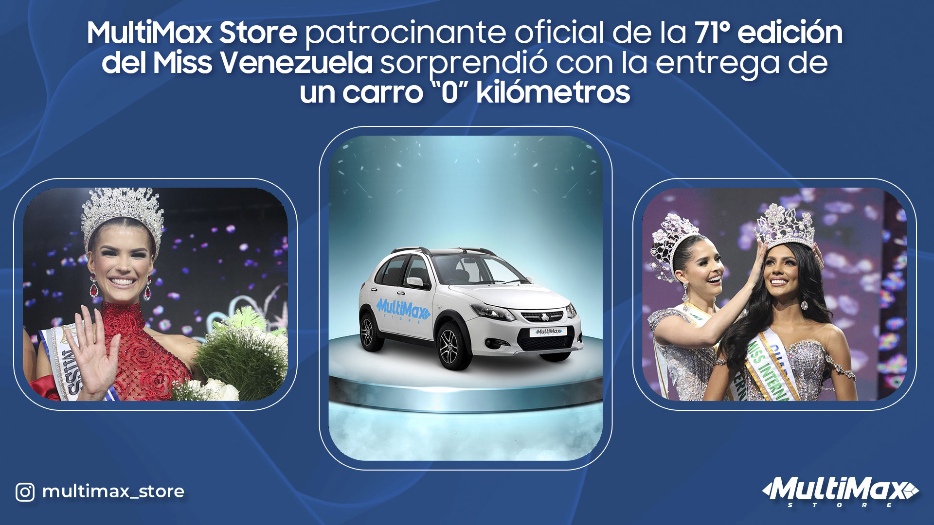 MultiMax Store patrocinante del Miss Venezuela