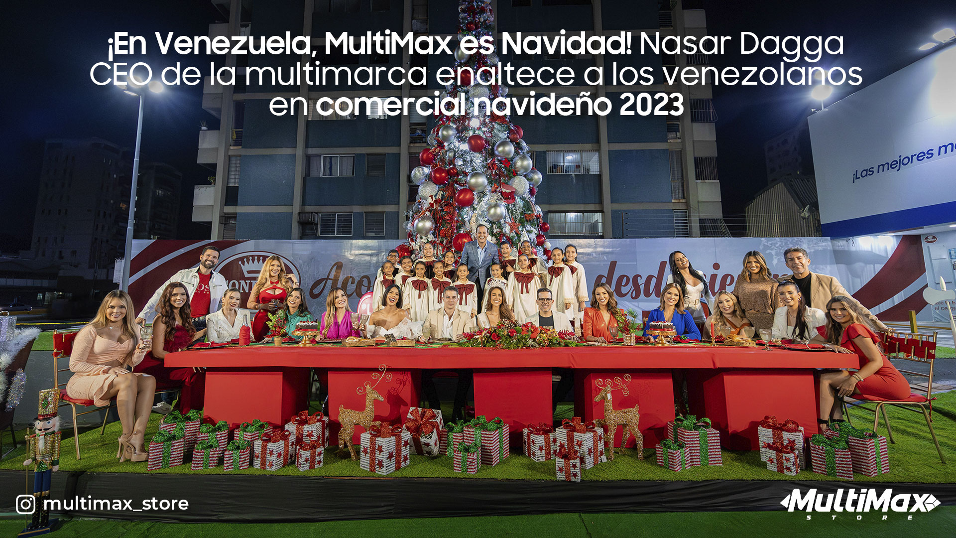 Comercial navideño Multimax Store 2023