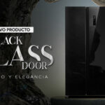 Refrigerador Condesa Black Glass Door