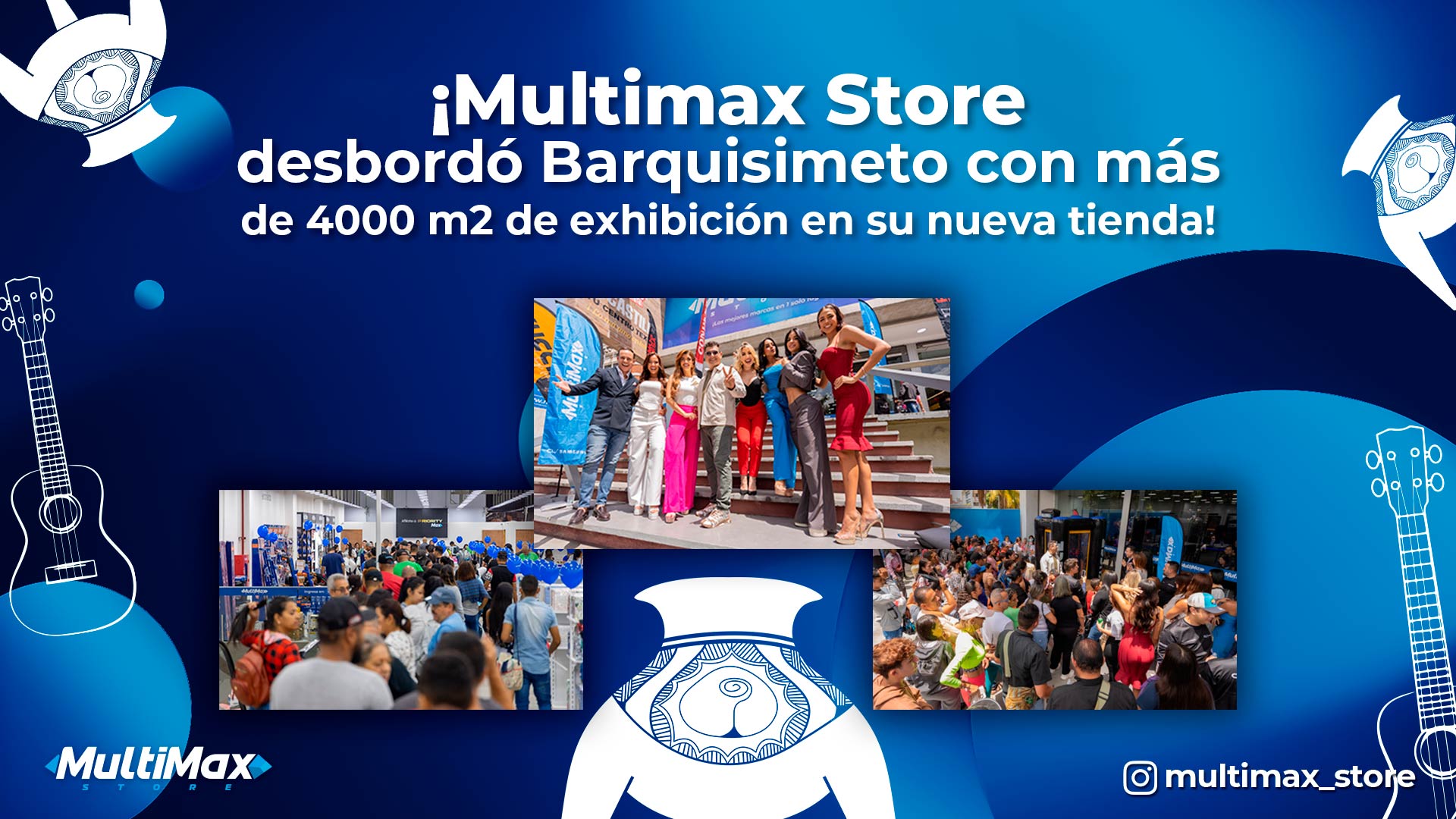 ¡Multimax desbordó Barquisimeto con más de 4000 m2 de exhibición en su nueva tienda!