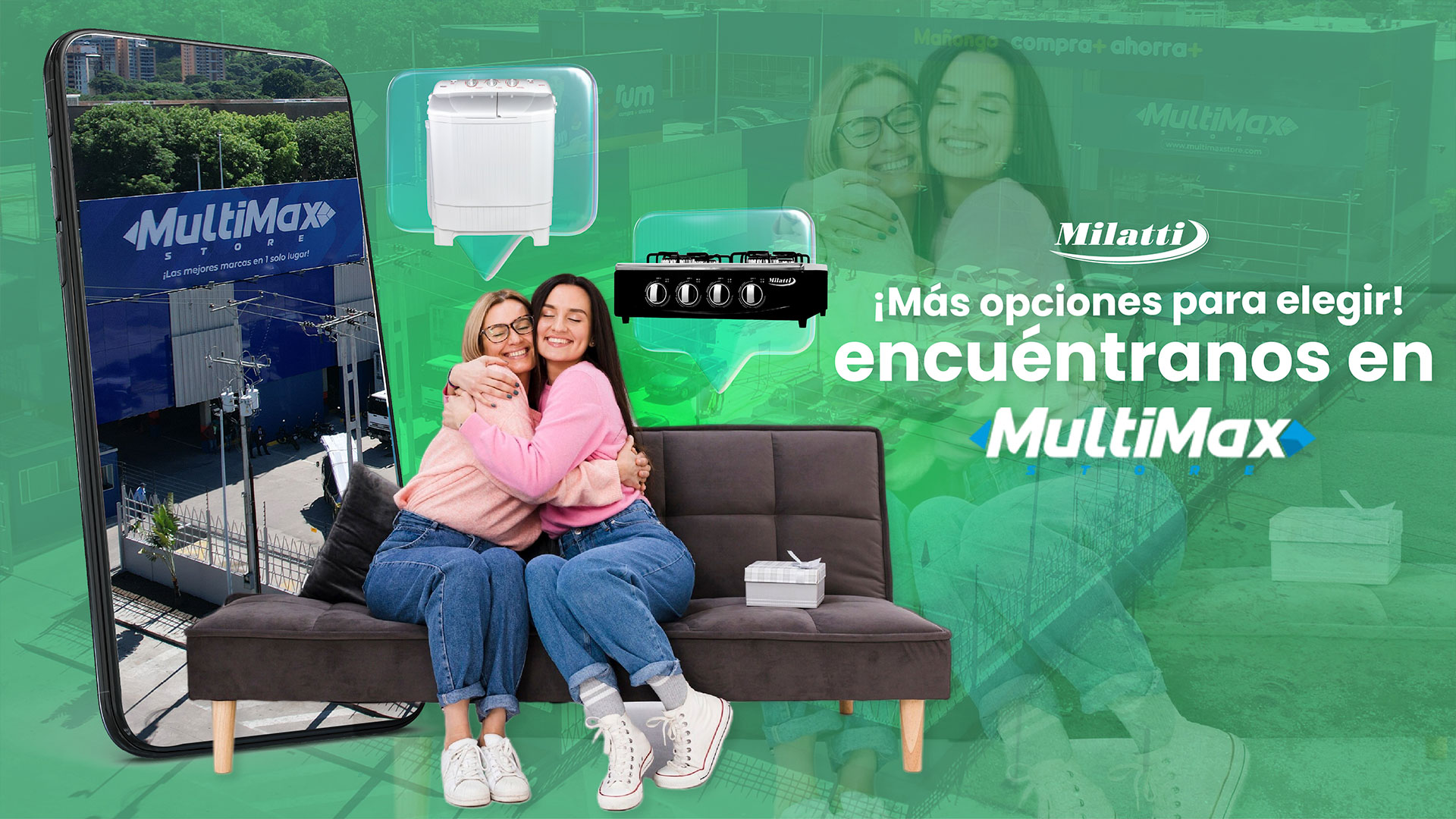 ¡Más opciones para elegir! Milatti llega a Multimax